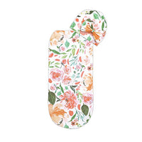 2-Piece Watercolor Floral Swaddle Cocoon and Hat Set