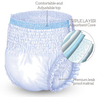 Unique Wellness Absorbent Underwear (Pull-Ups) Pack